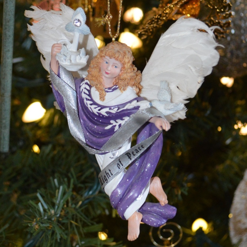 Ashton Drake Collectible 1999 "Light of Peace" Orn